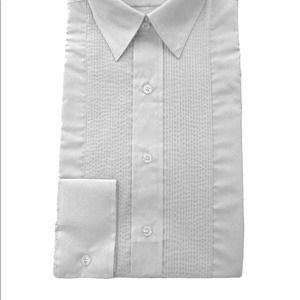 UTY Tuxedo Micro Pleat  Lay Flat  Collar 19 Neck 33/34 Chest *